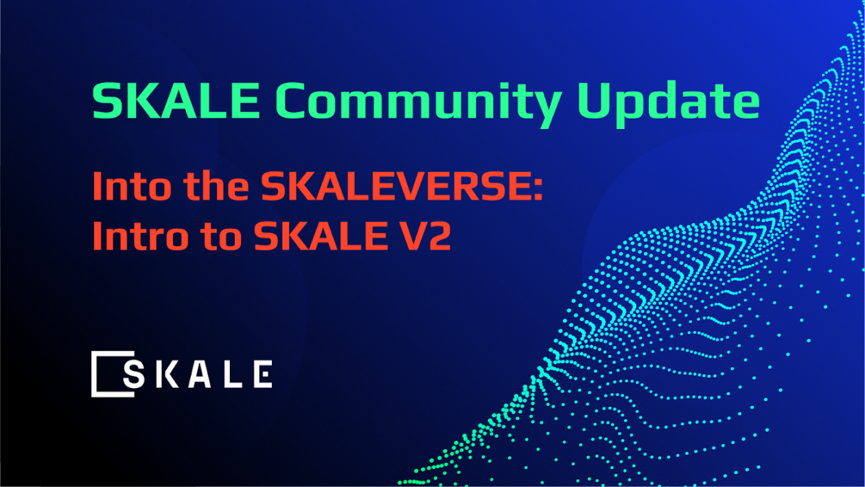 SKALE: Why does the L1&L2 hybrid modular public chain go further ...
