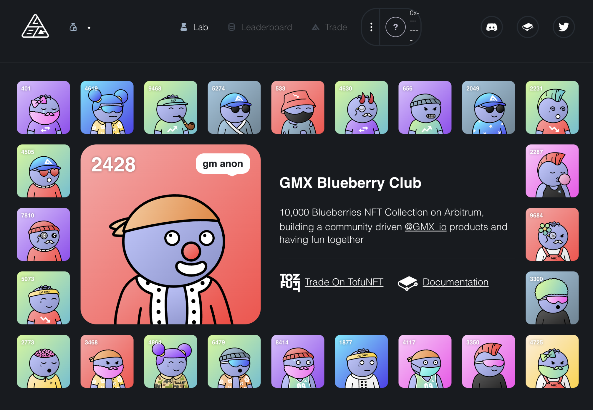 GMX Blueberry Club
