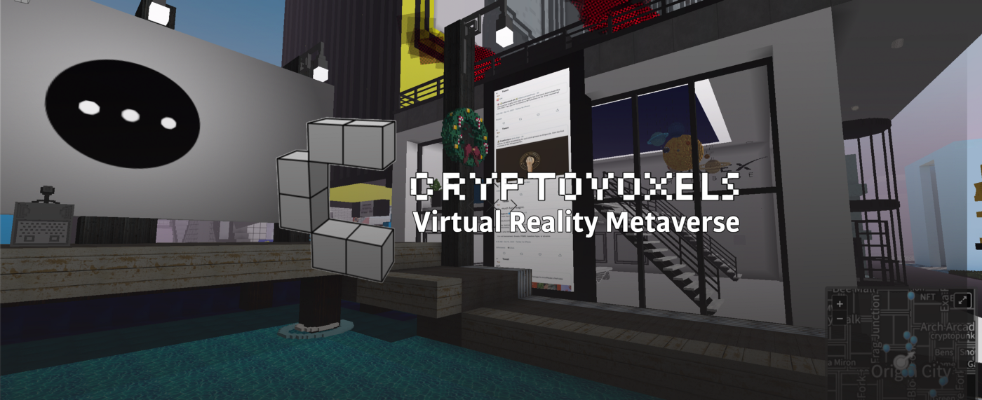 Image source: CryptoVoxels official website