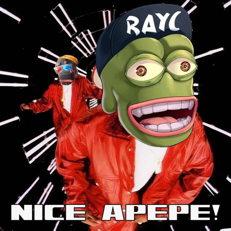 上周最活跃的NFT 新项目是Rare pepes 和Bored Ape 的合体- Foresight News