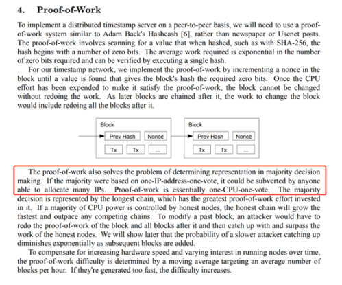 中本聪白皮书:比特币一种点对点电子现金