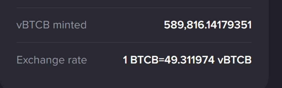 VBTCB 的发行量与汇率