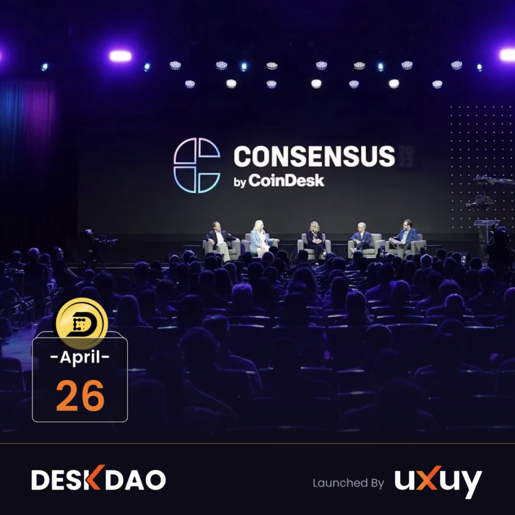 UXUY 在 Consensus2023 共识大会发起 DESKDAO，正式启动 DESK 空投-iNFTnews
