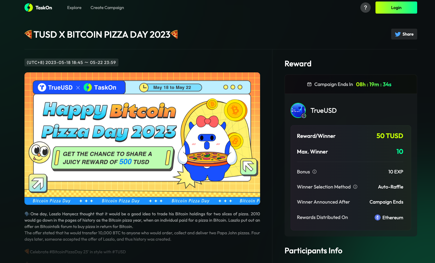 以Bitcoin Pizza日为例，如何搜索并加入一些热点活动？