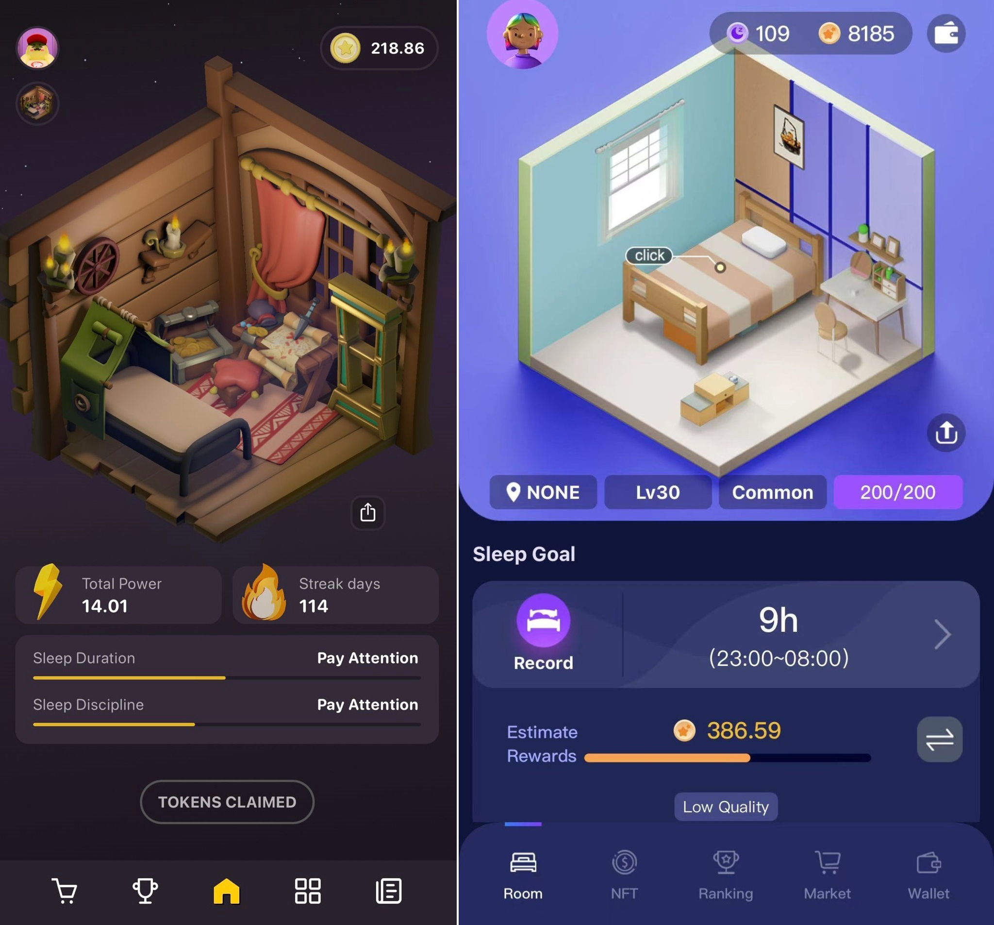 Sleepagotchi 和 GoSleep