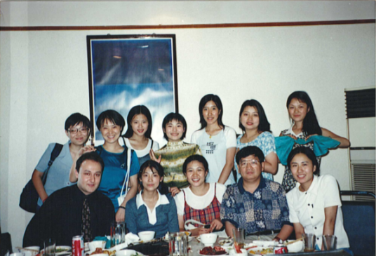 徐小平、欧阳默和新东方团队,北京,1997