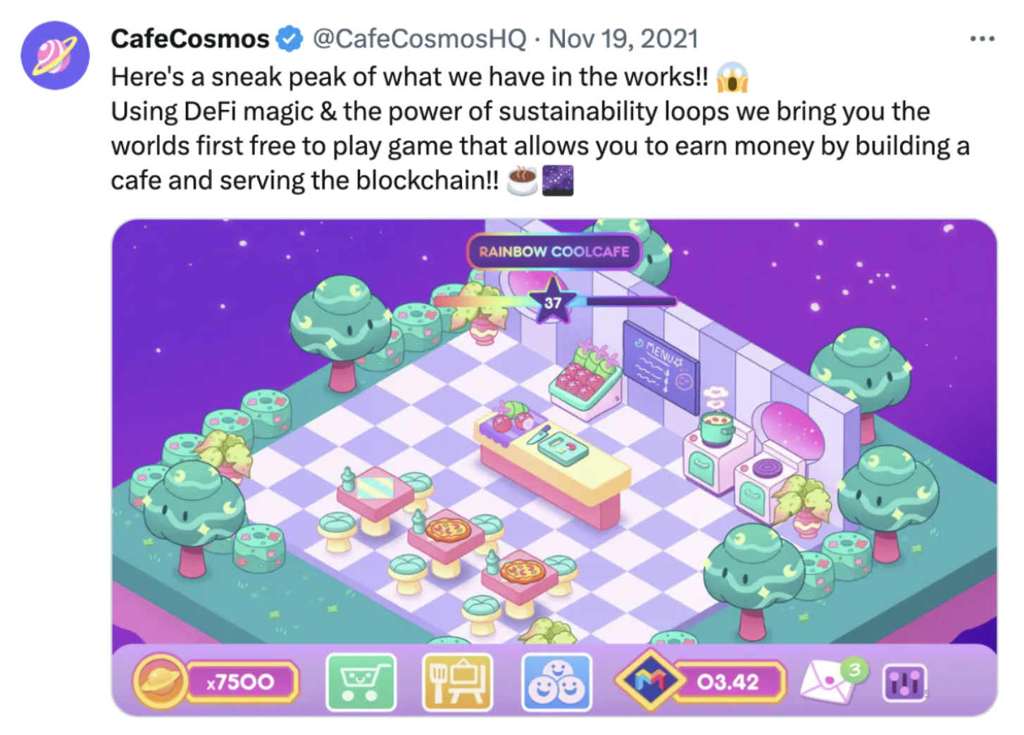 Why did Cafe Cosmos choose StarkNet and Cairo? - Foresight News