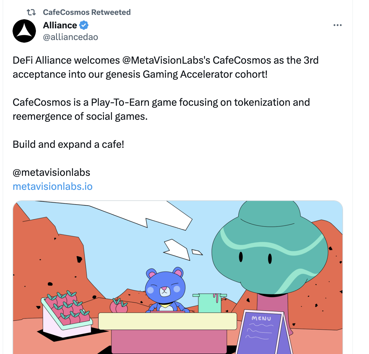 Why did Cafe Cosmos choose StarkNet and Cairo? - Foresight News