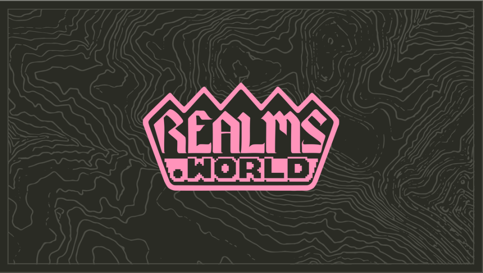 介绍全新的标志和品牌，宣告 &lsquo;Realms.World&rsquo; 将成为一个包容各种游戏类型和风格的奇幻多元宇宙的家园。网站 