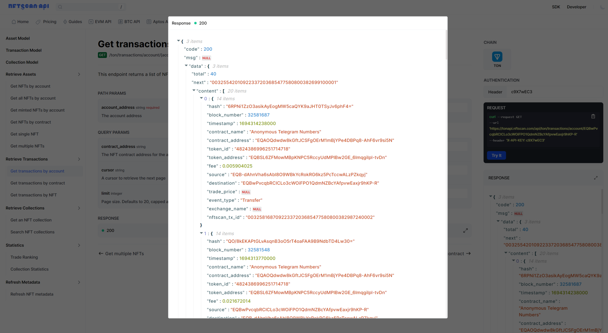 如何使用NFTScan 的TON API 实现NFT 应用开发? - Foresight News