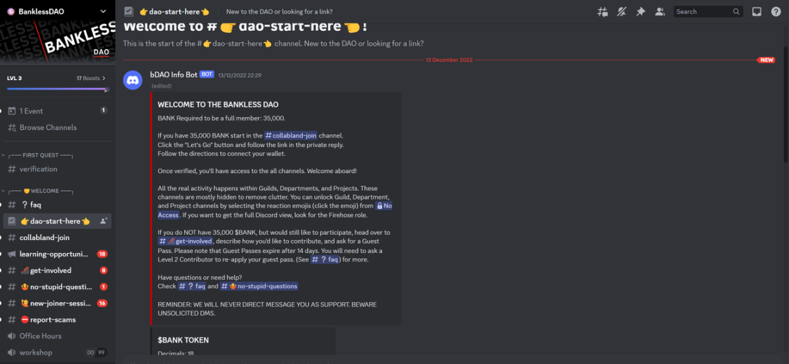 图片来源：Bankless DAO Discord 