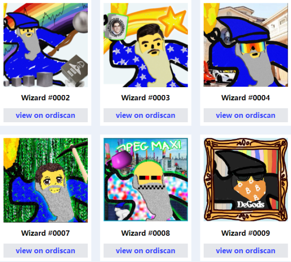 在 btc 链上发行 NFT 资产