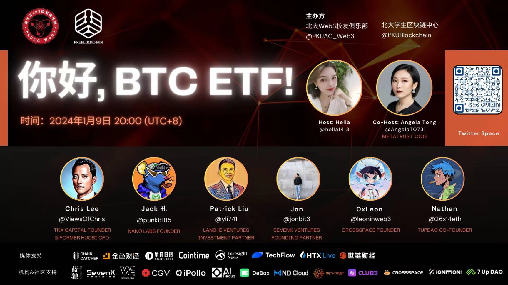 “你好，BTC ETF!”主题 Space