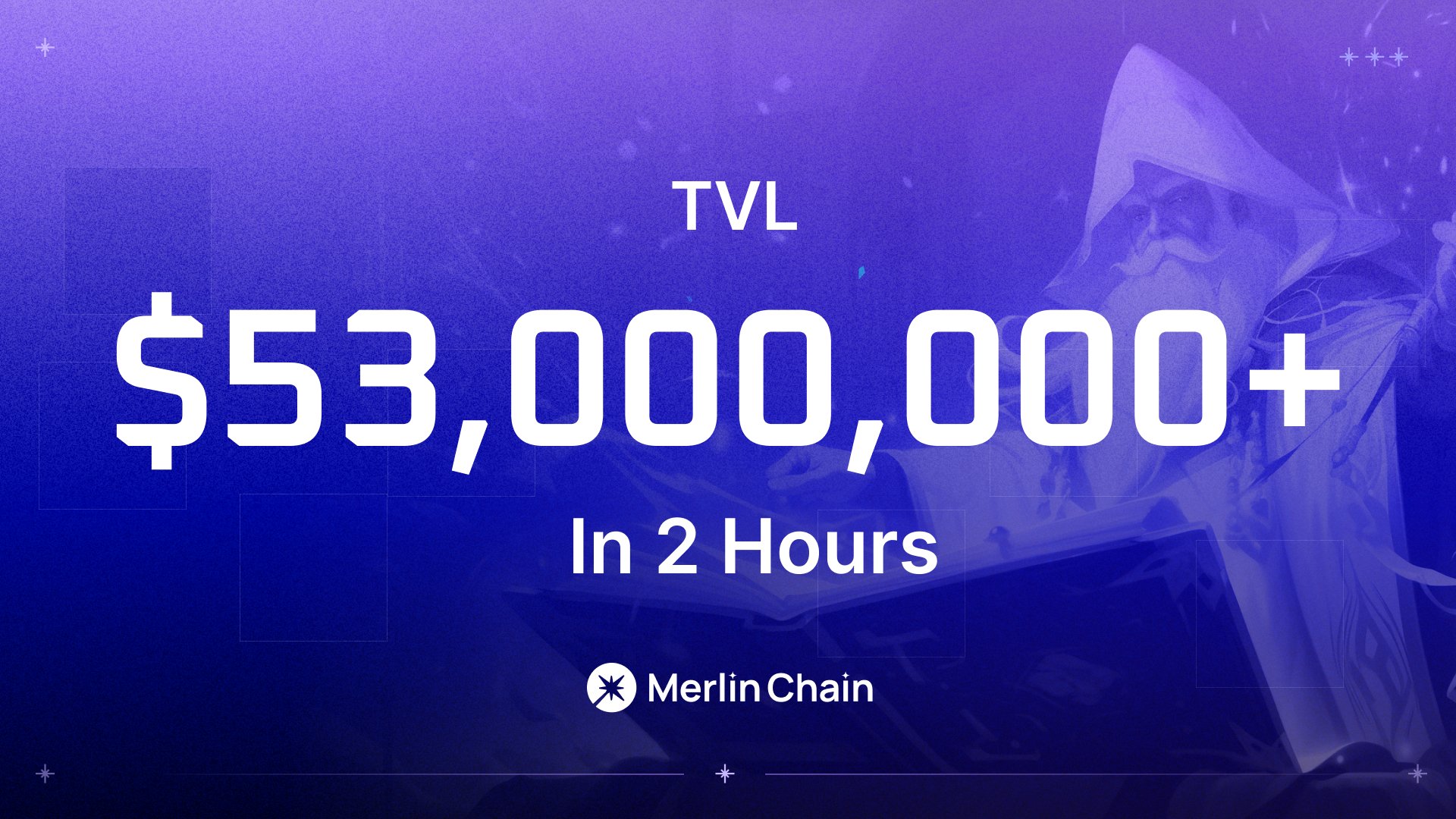 Merlin 2 小时质押 TVL 超 5 千万