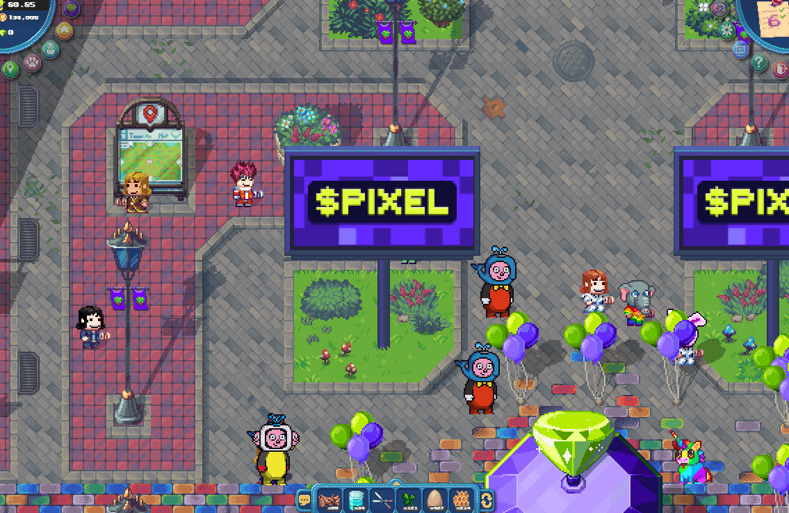 养成类游戏像素农场 pixels