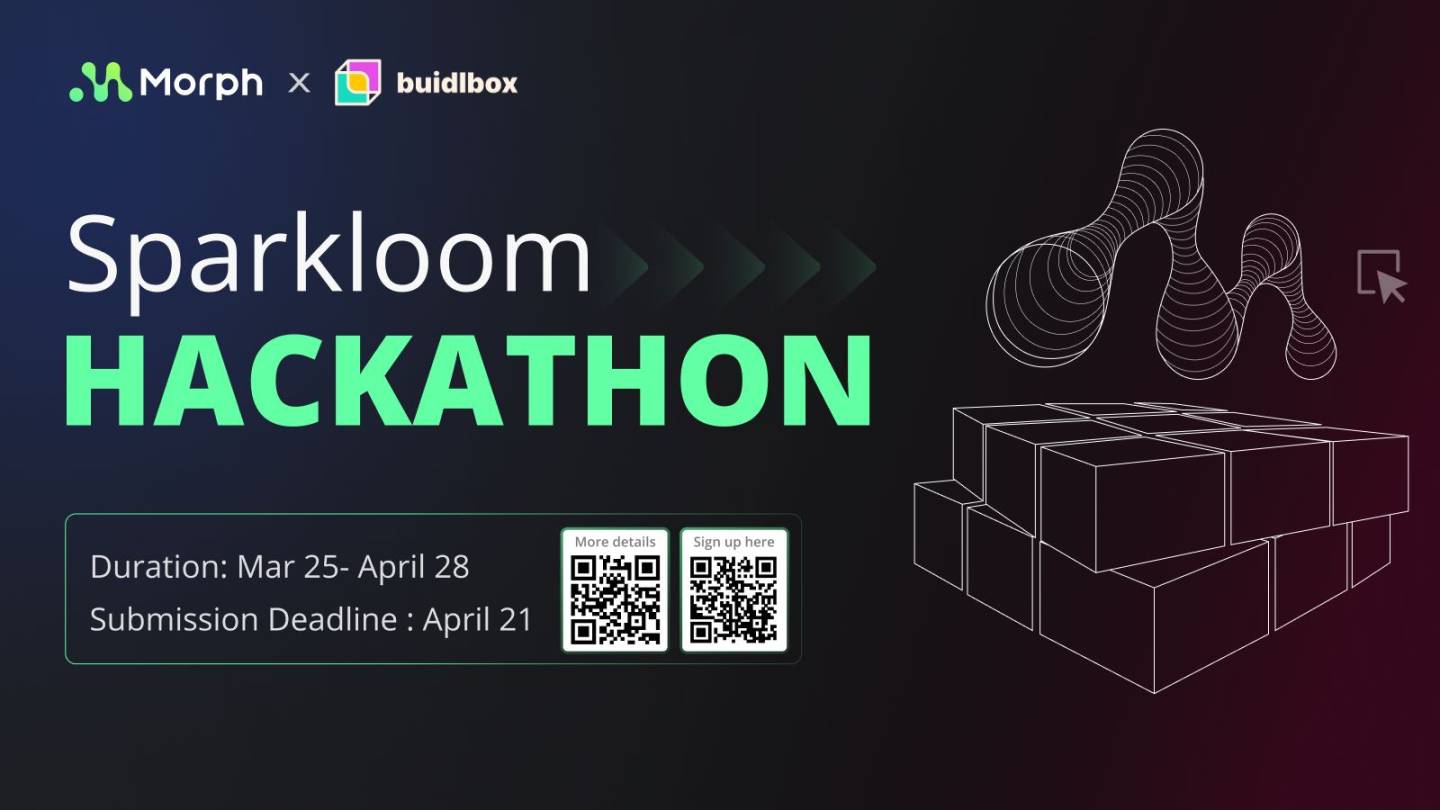 Morph 推出Sparkloom Builder Program —— 招募优质项目开发者和创始人- Foresight News