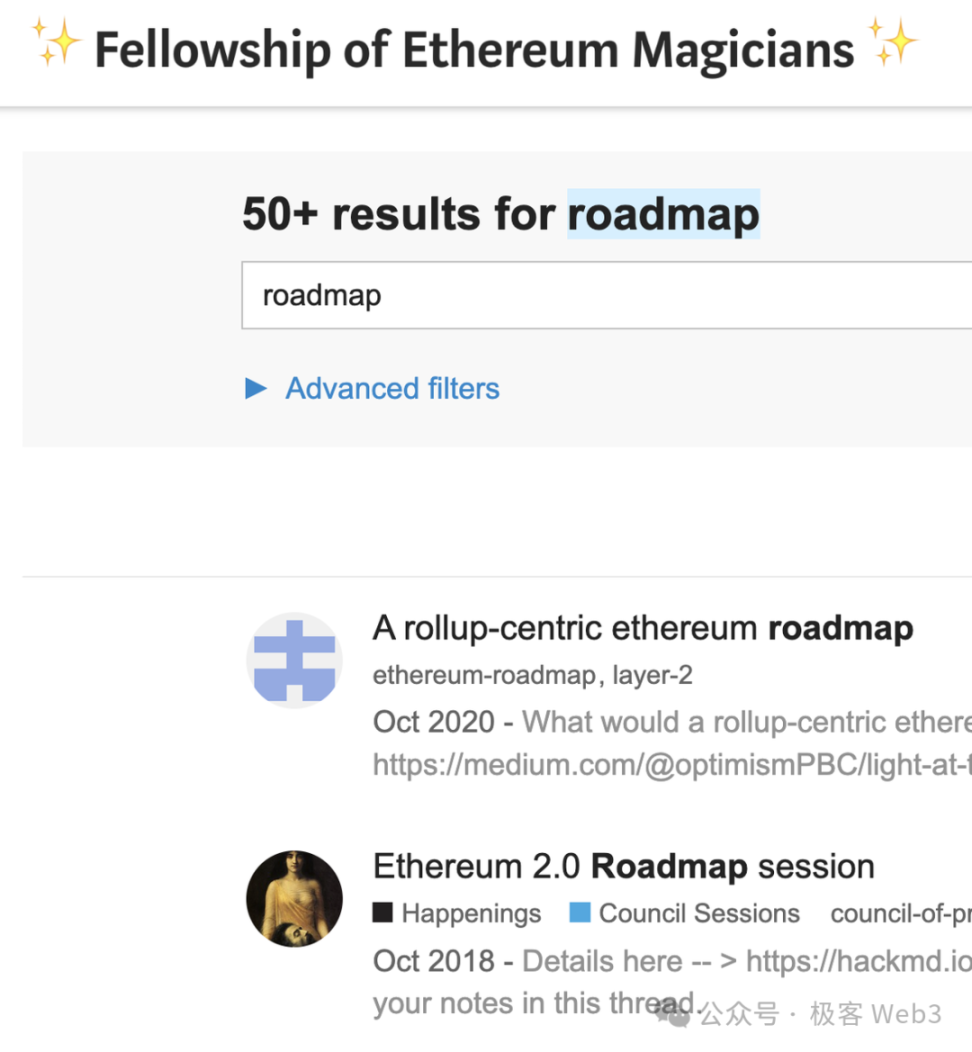 On the impact of Vitalik and various roadmaps on the Ethereum governance process