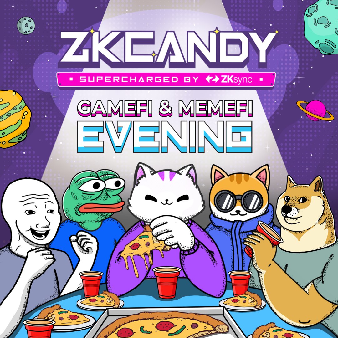 ZKcandy GameFi and MemeFi Evening