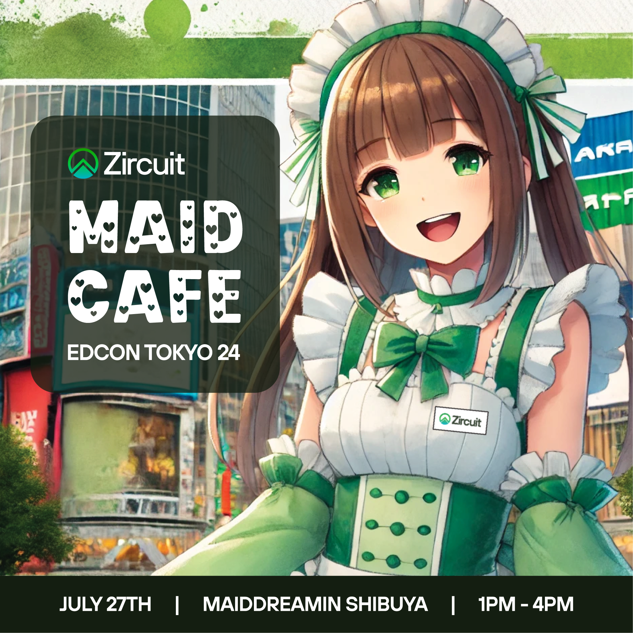 Zircuit Maid Cafe | EDCON Tokyo 2024