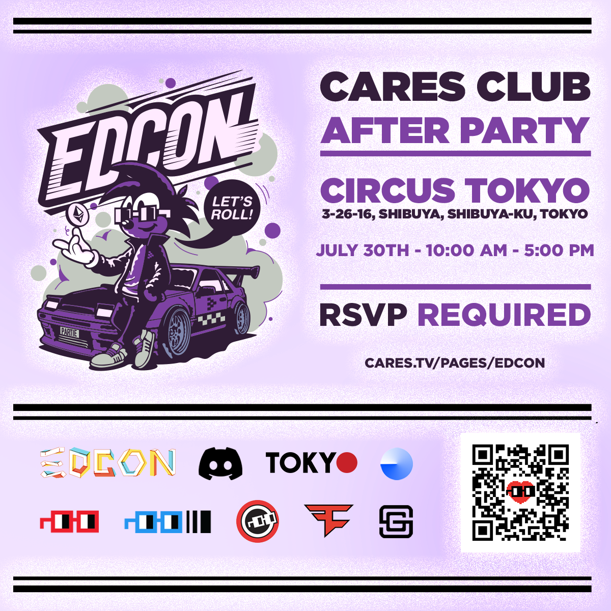 CARES CLUB – EDCON AFTER-PARTY