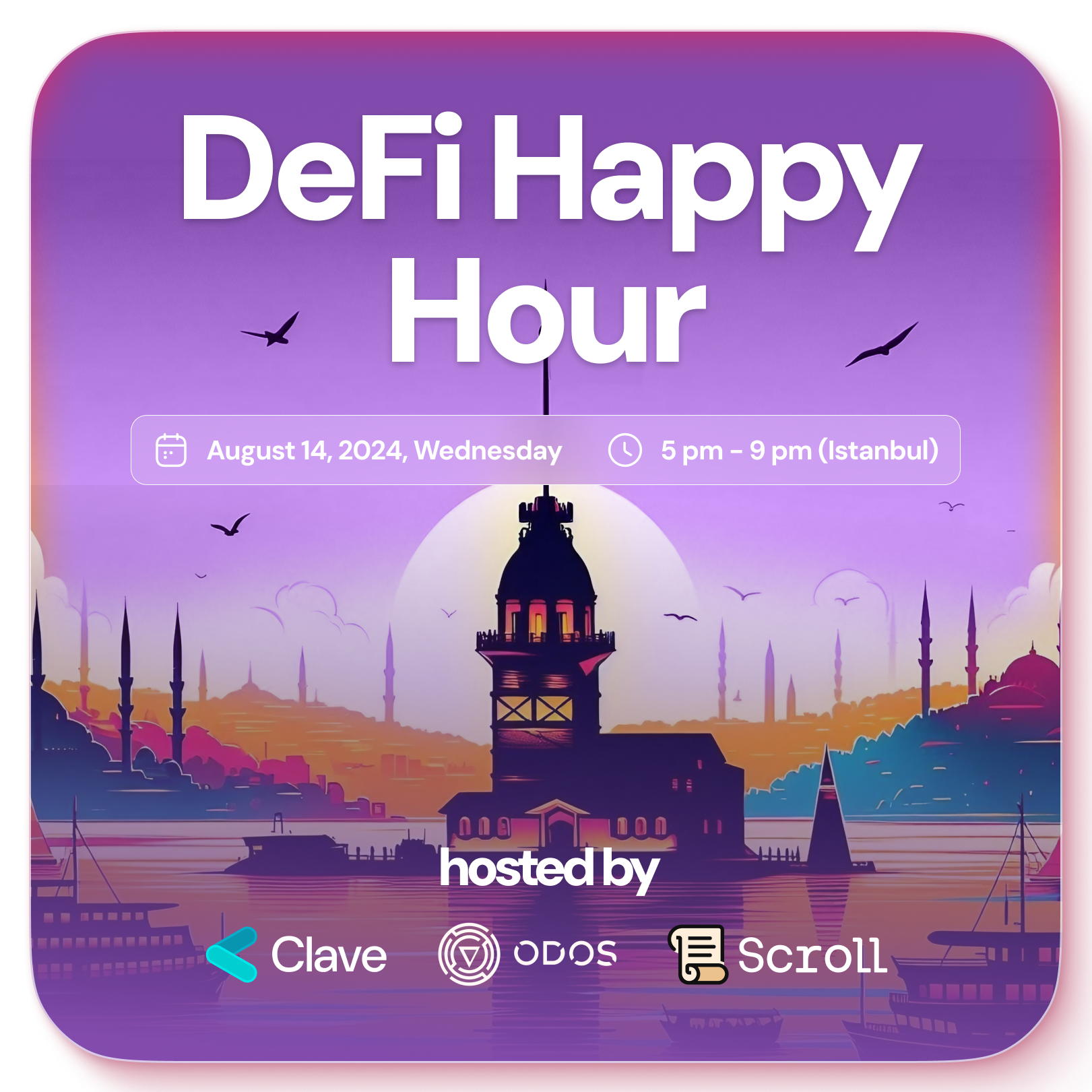 DeFi Happy Hour w/ Odos, Clave, & Scroll