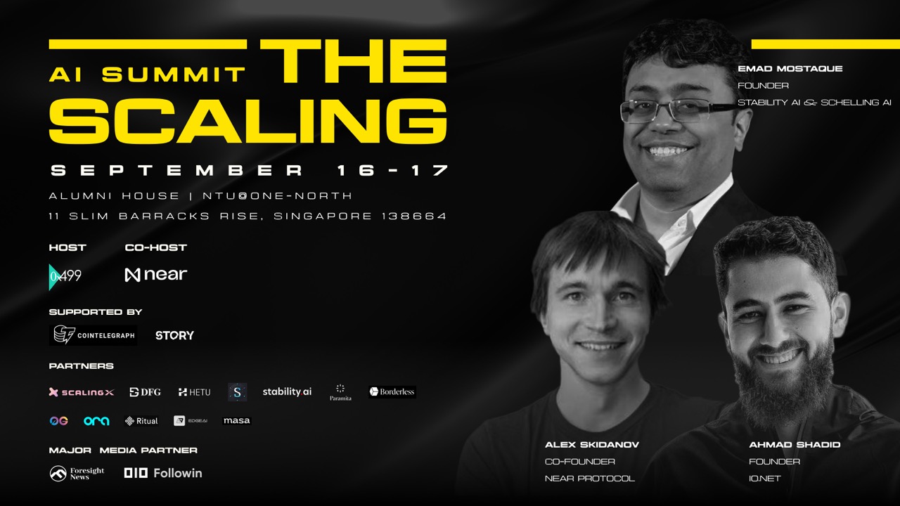 The Scaling AI Summit w/ 0x499 & NEAR