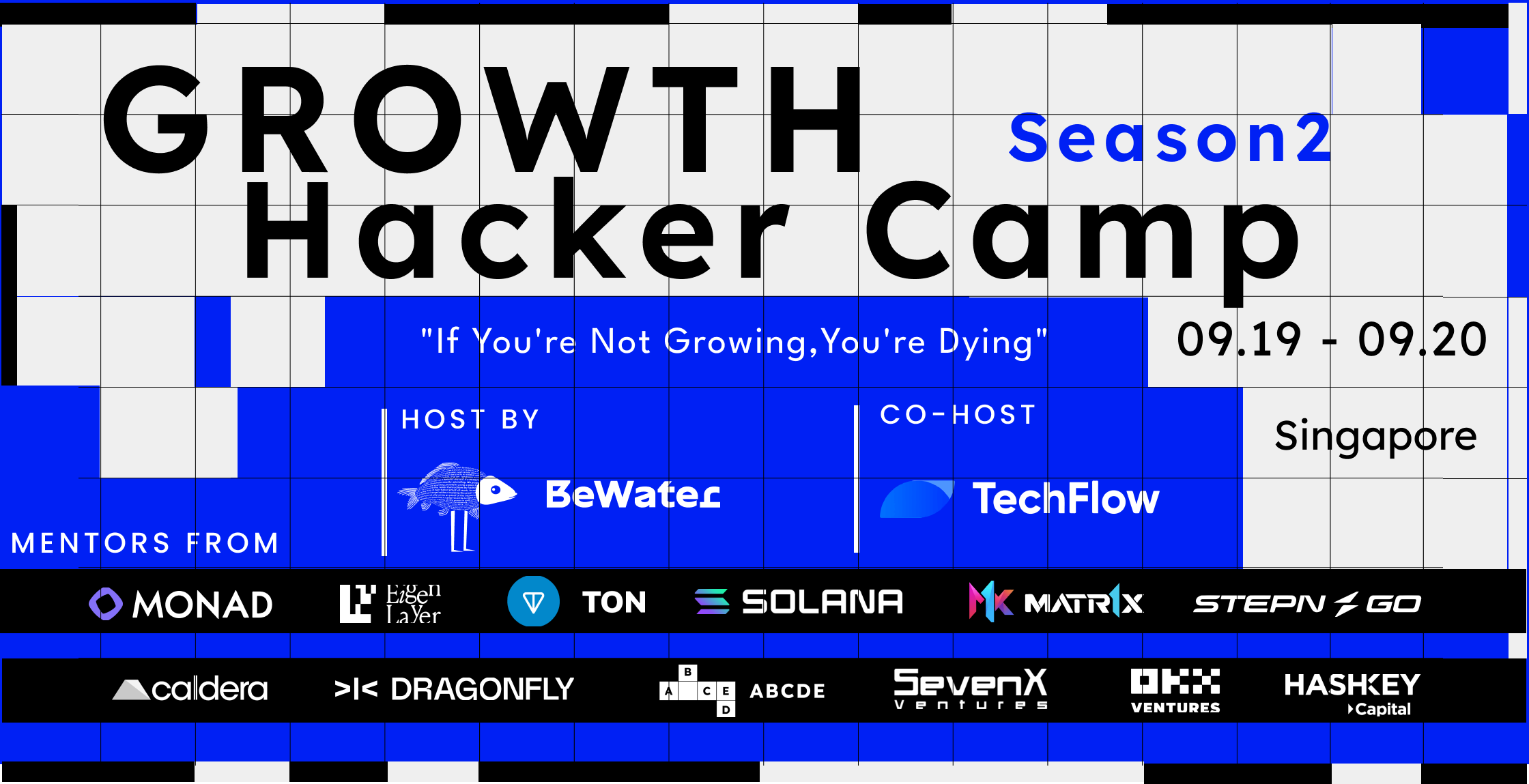 Growth Hacker Camp#2 - BeWater @Token2049