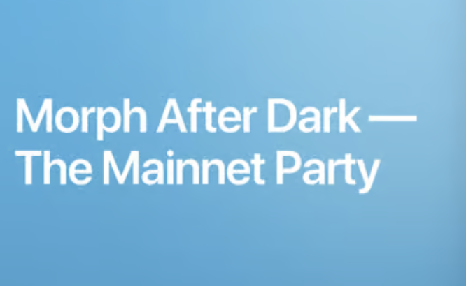 Morph Mainnet Party Morph