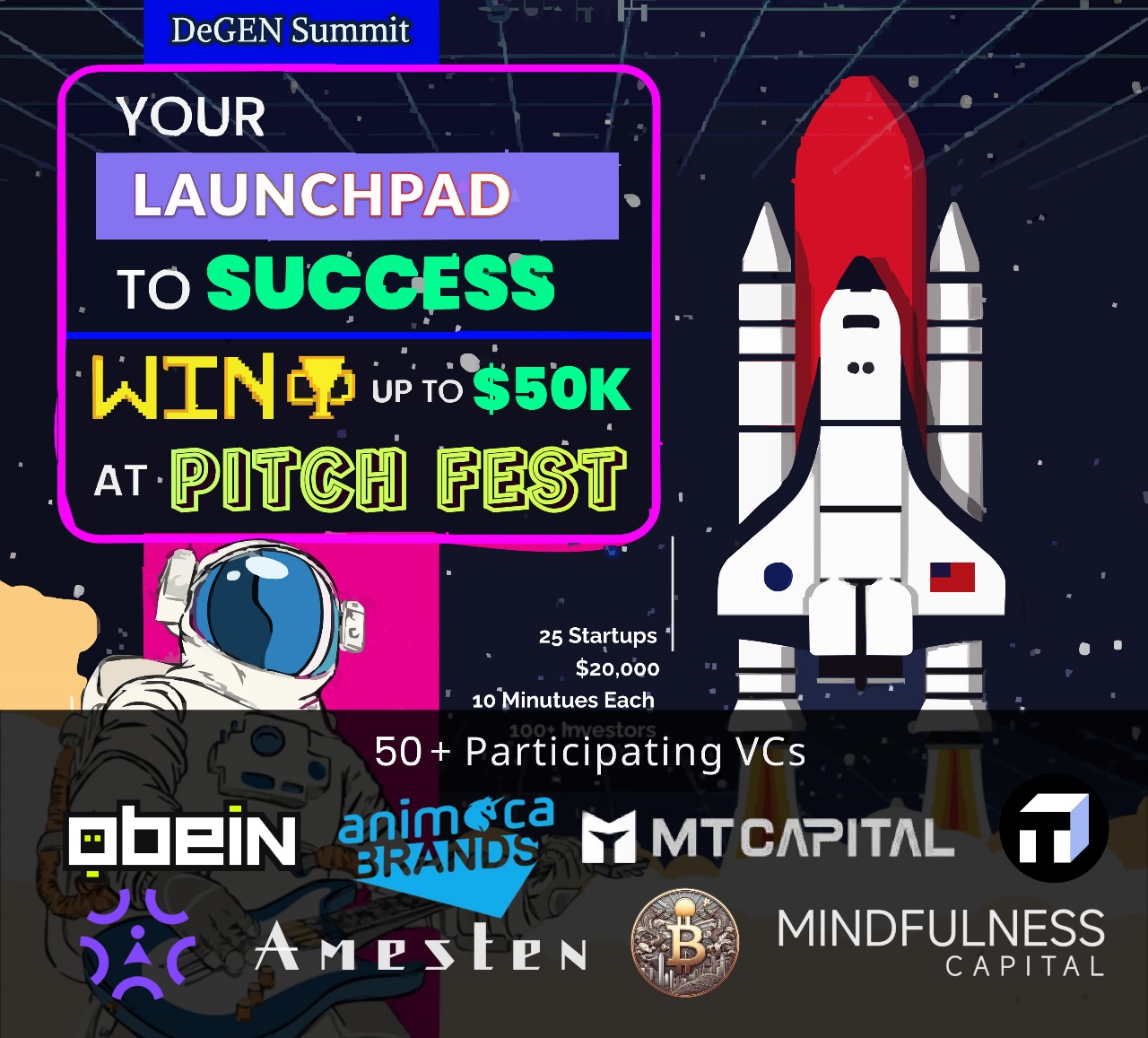 Pitch Fest – DeGen Summit '24