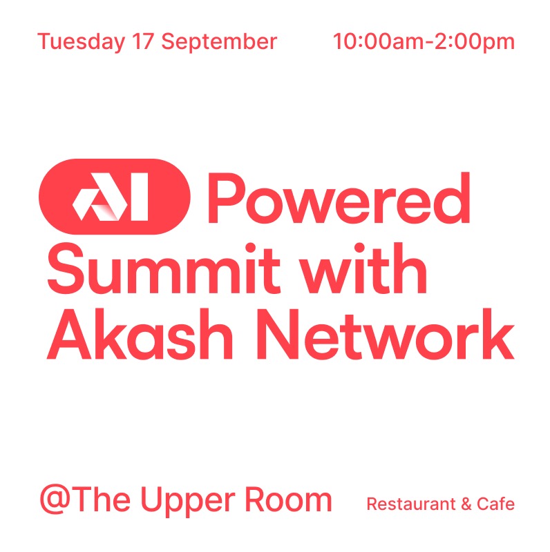 AI Powered Summit with Akash Network