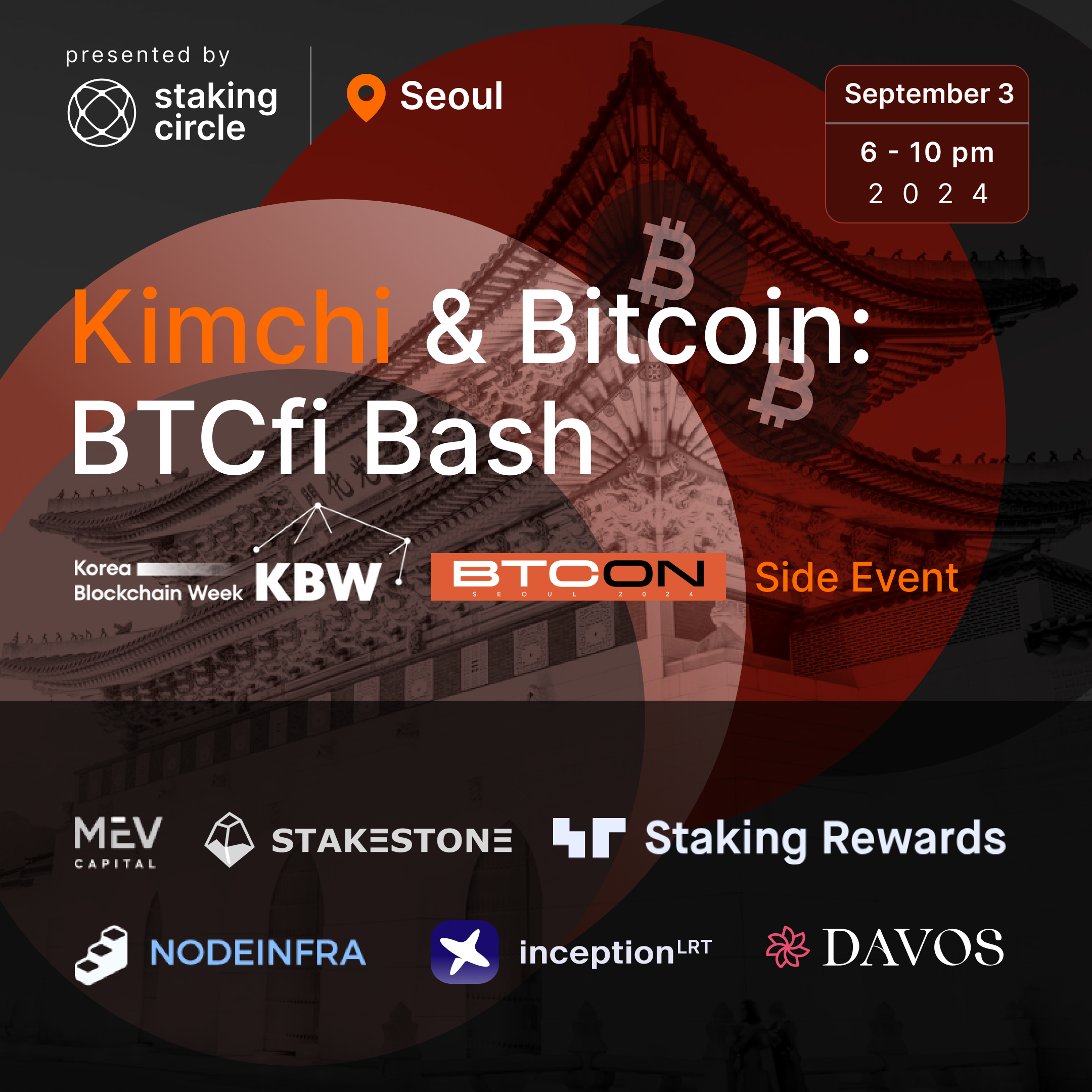 Kimchi and Bitcoin: BTCfi Bash in Seoul