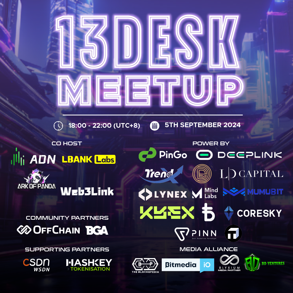 13Desk Meet Up - Seoul Edition