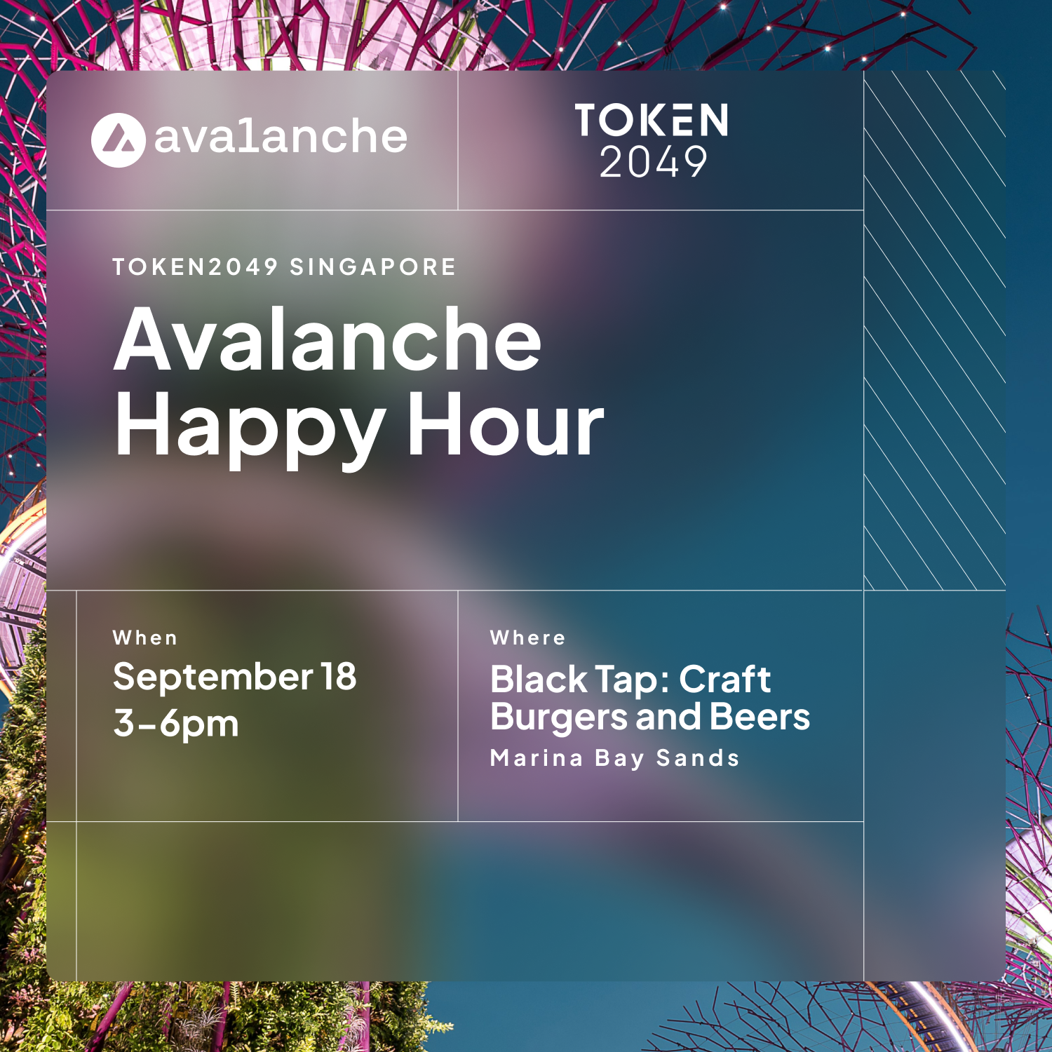 Avalanche Happy Hour | Token2049 Singapore