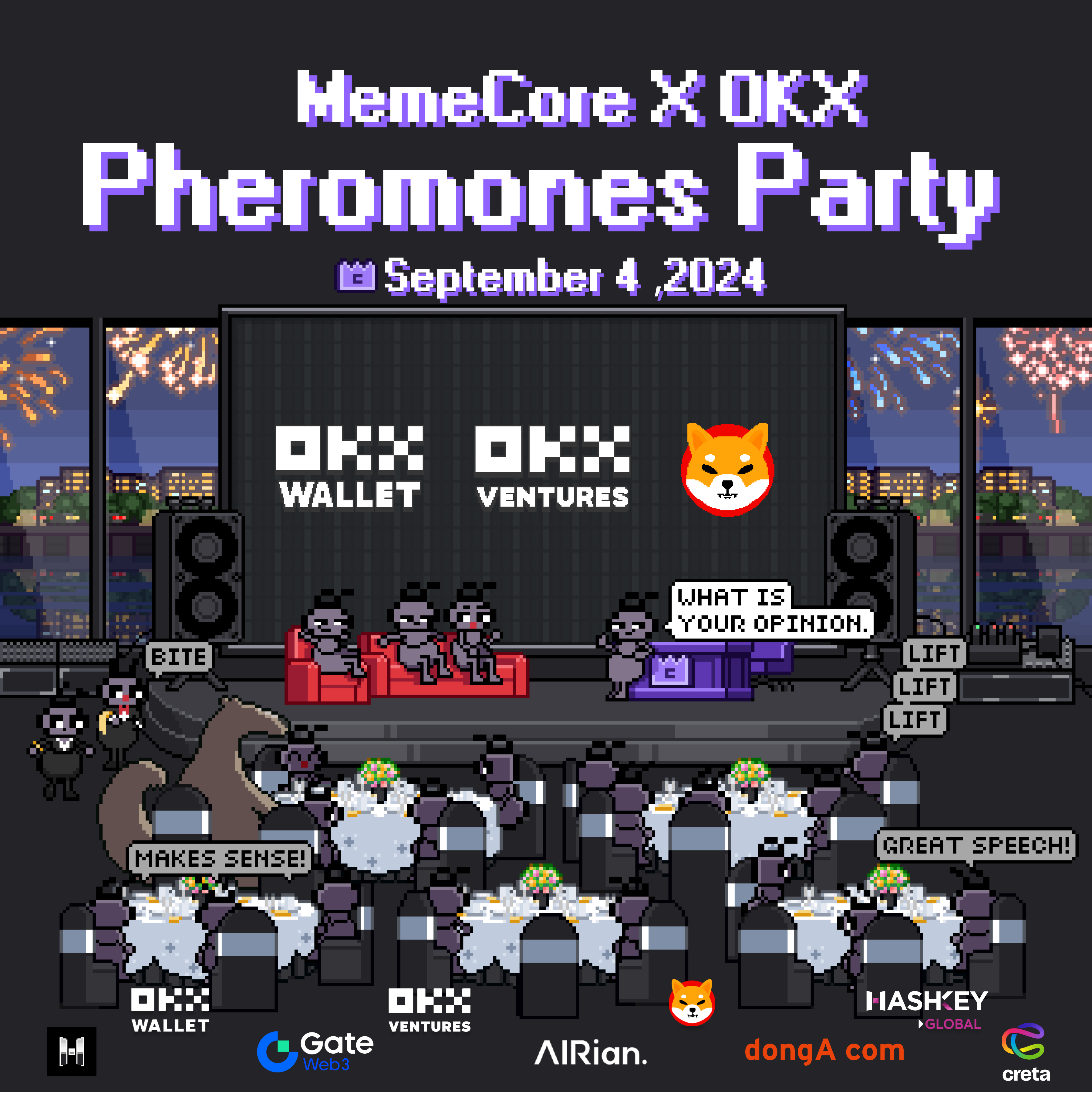 (MemeCore X OKX) Pheromones Day (Panel Discussion)