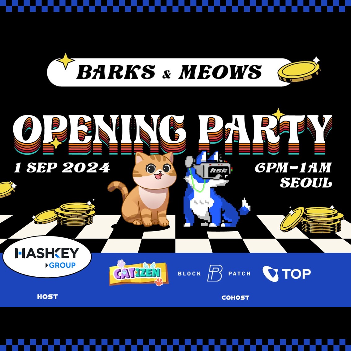 Barks & Meows Opening Party