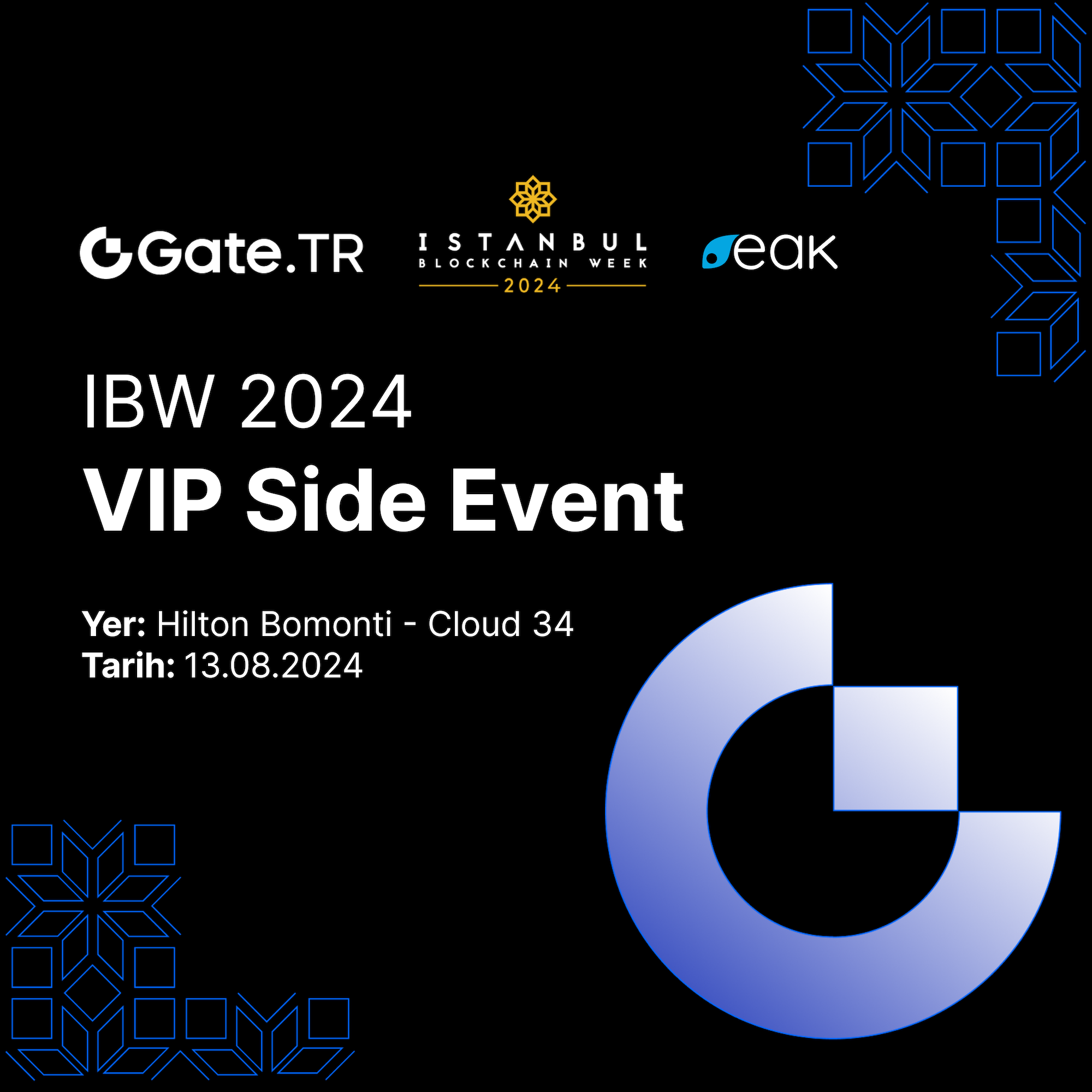 Gate.TR - IBW VIP Side Event