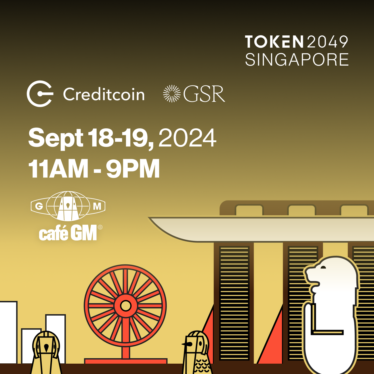 Cafe GM by Creditcoin x GSR