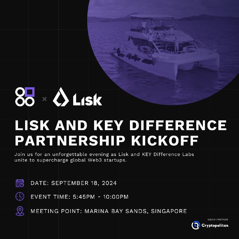 Lisk and KEY Difference Partnership Kickoff