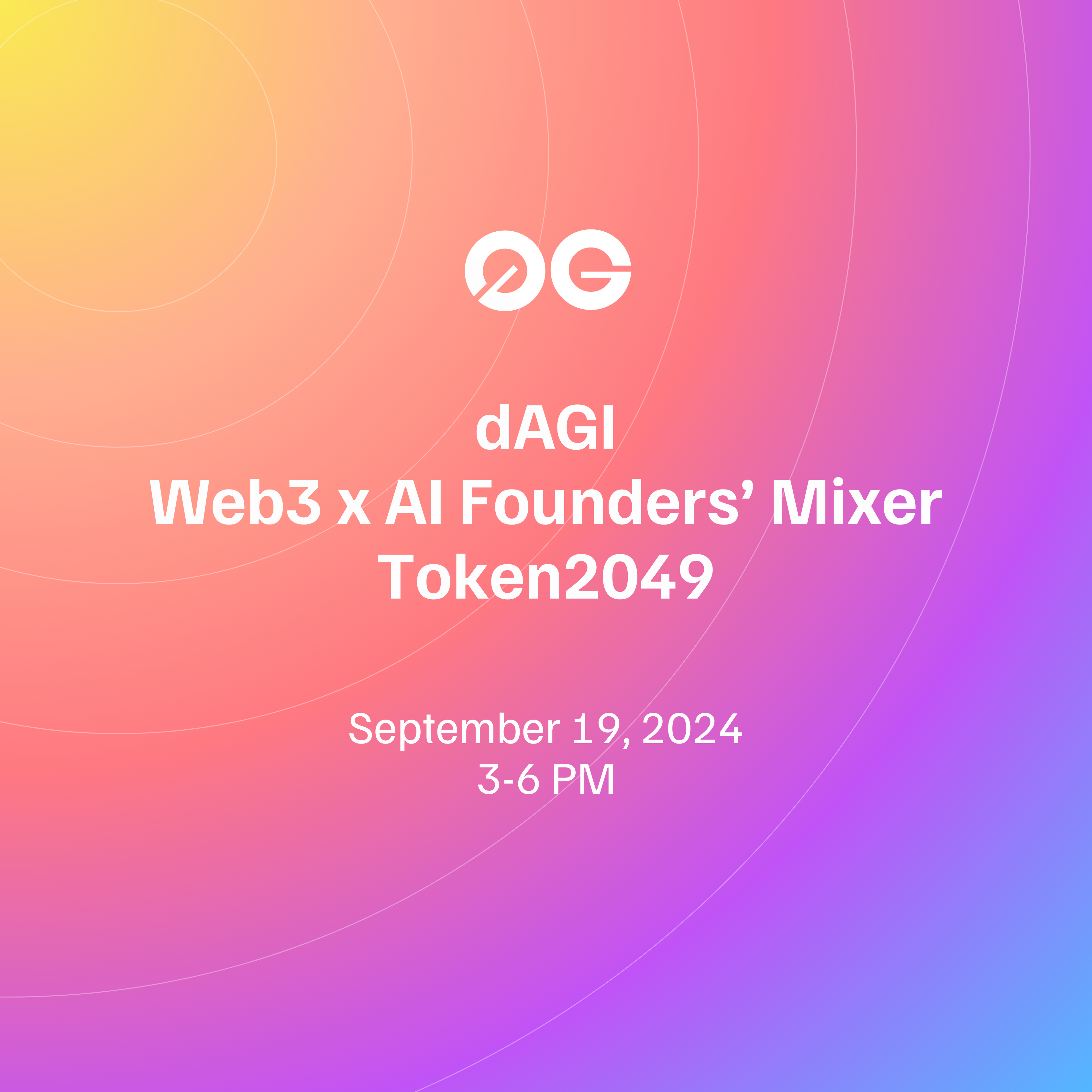 Web3 x AI Founders' Mixer @ Token2049