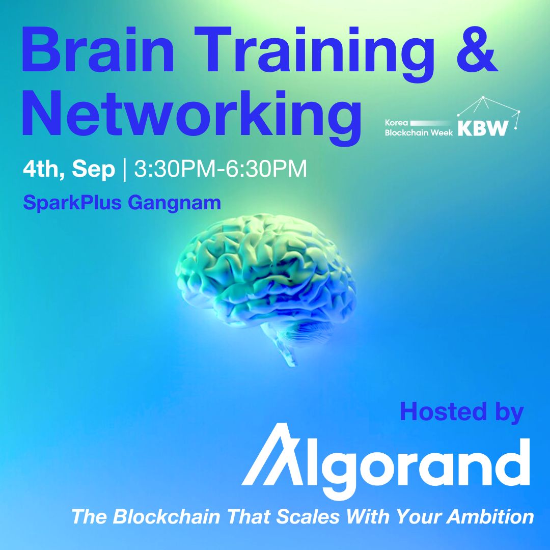 Brain Training & Networking by Algorand