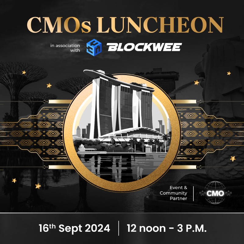 CMOs Luncheon by CMO Circle in Association with Blockwee