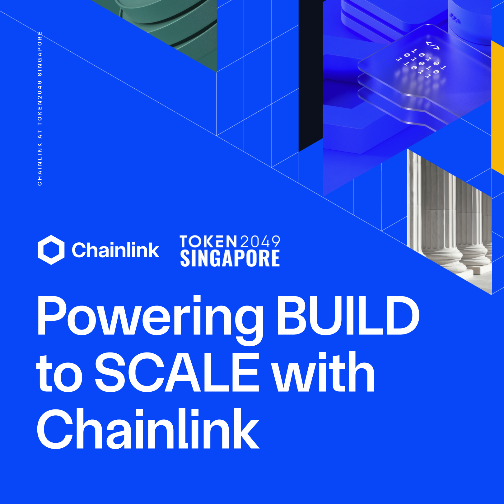 Powering BUILD to SCALE with Chainlink at TOKEN2049