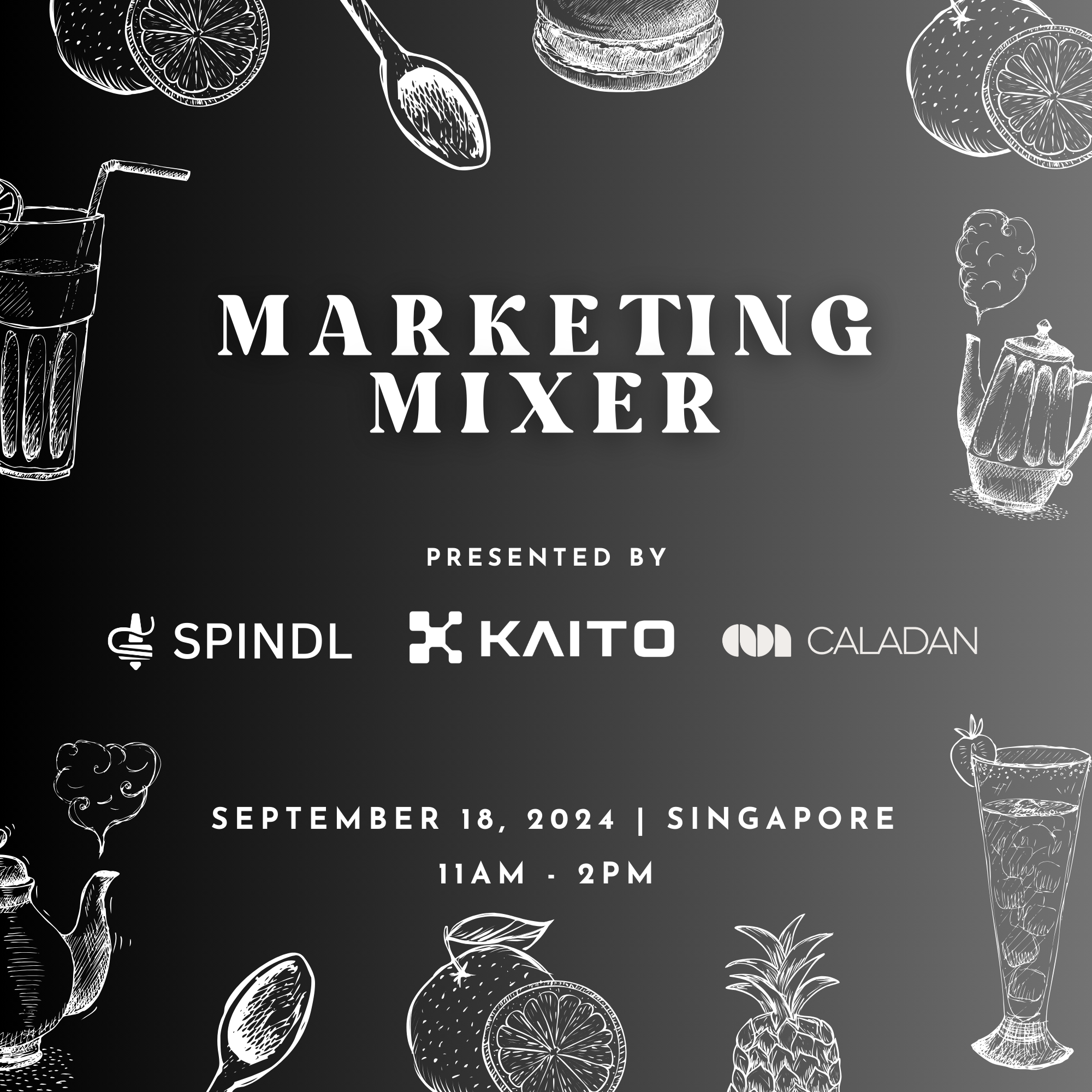 Marketing Mixer with Kaito x Spindl x Caladan