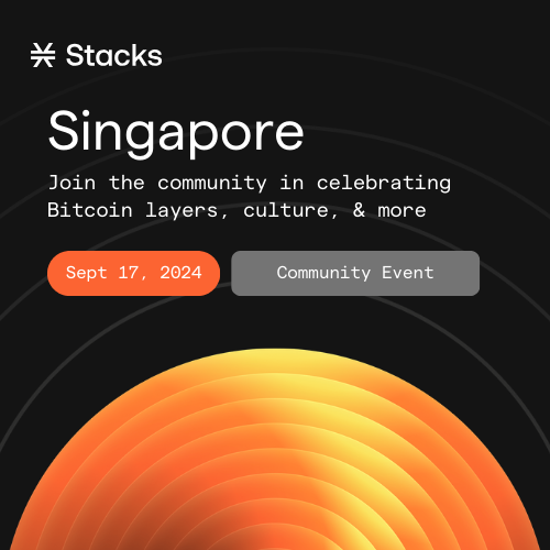 Building on Bitcoin: Singapore