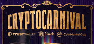 CryptoCarnival by 1inch, Trust & Coinmarketcap