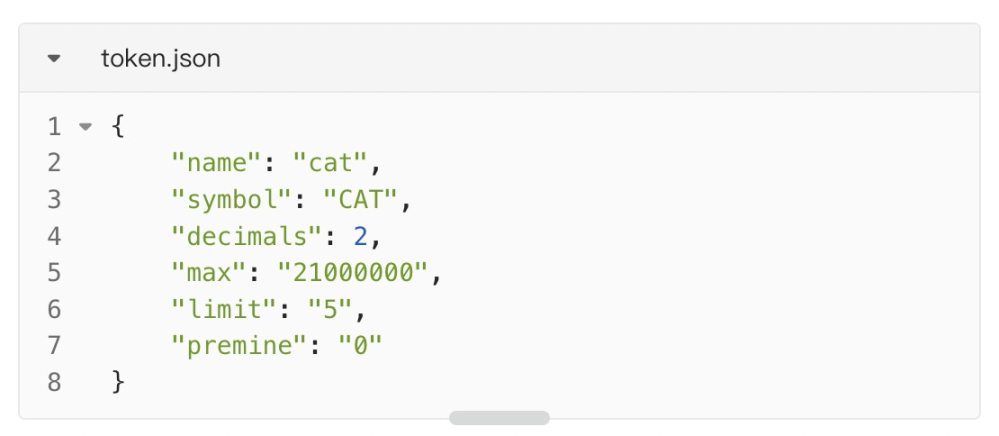 CAT20: フラクタル BTC のトークン プロトコル