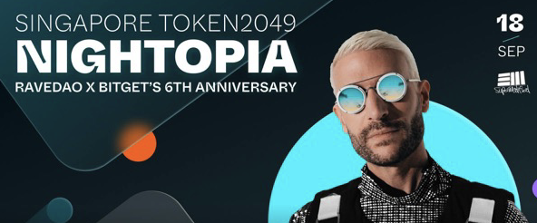 Singapore Token2049 Nightopia, RaveDAO x Bitget ft. Don Diablo & Bassjackers