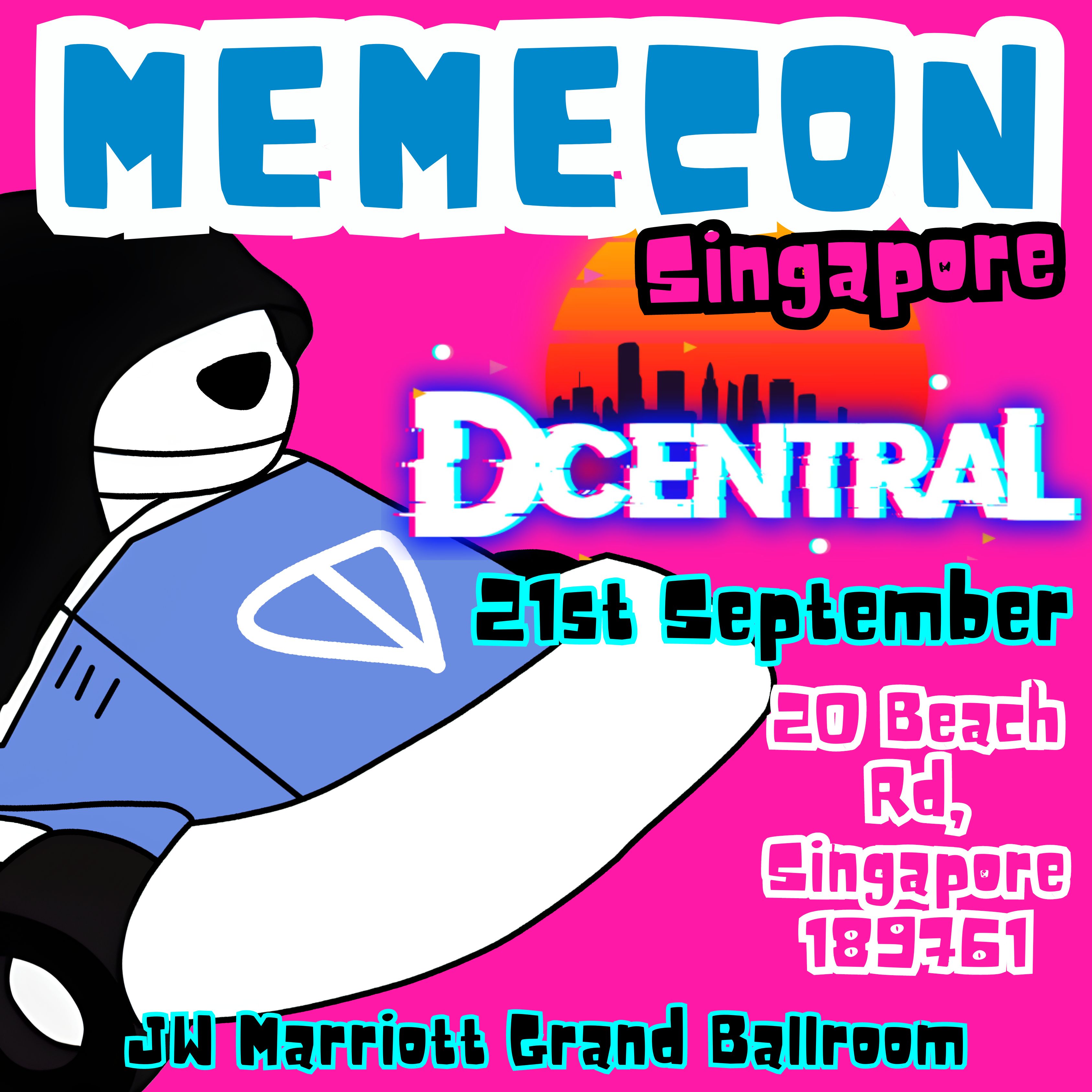 MEMECON X DCENTRAL X TON MEMELANDIA - Memecoin Conference!