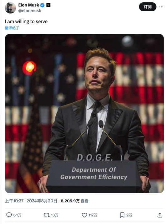 DOGE’s new value cycle: political traffic potential and Musk’s “Department of Government Efficiency” (DOGE) political career