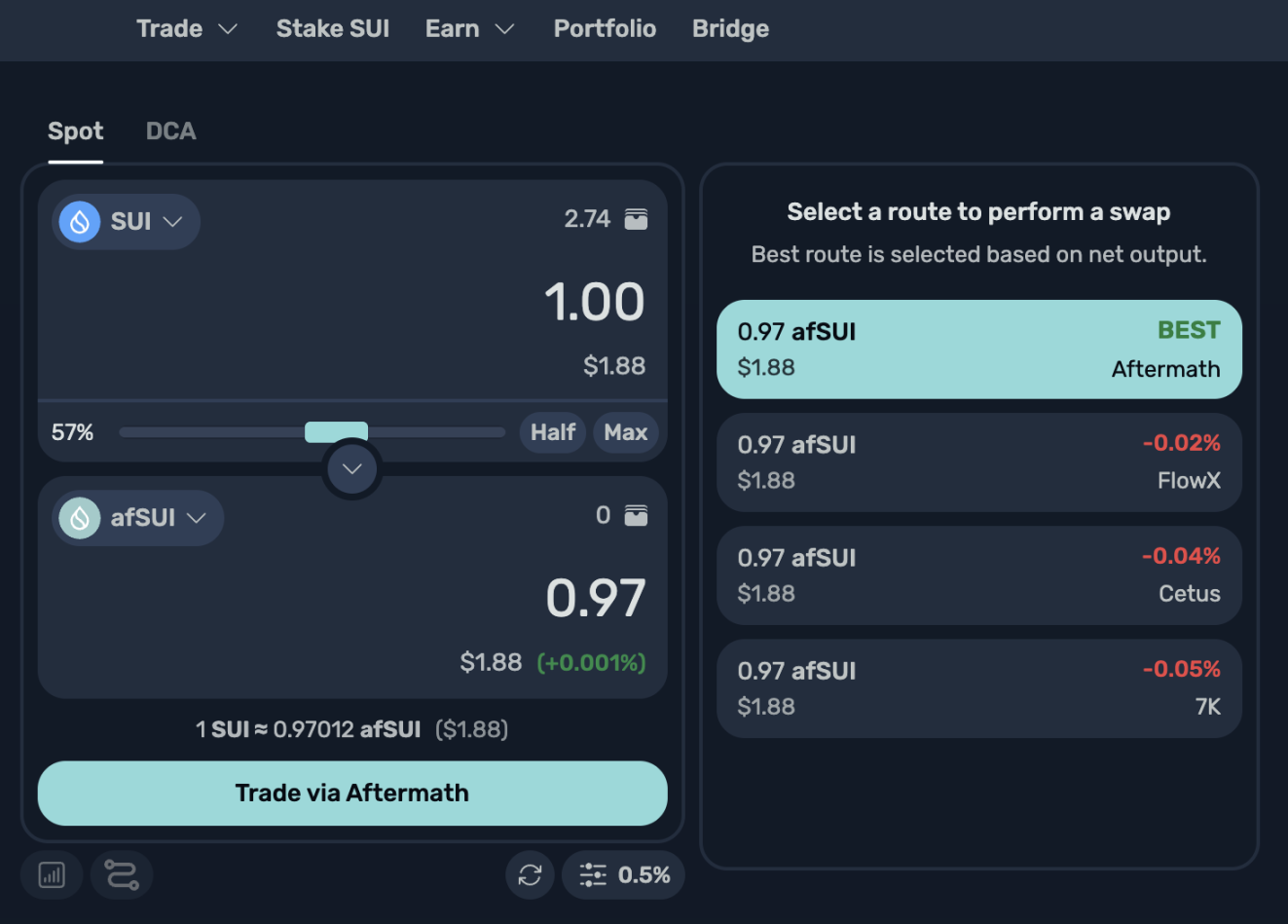 SuiChain DEX aggregator inventory: a must-have for flushing earth dogs and brushing interactions